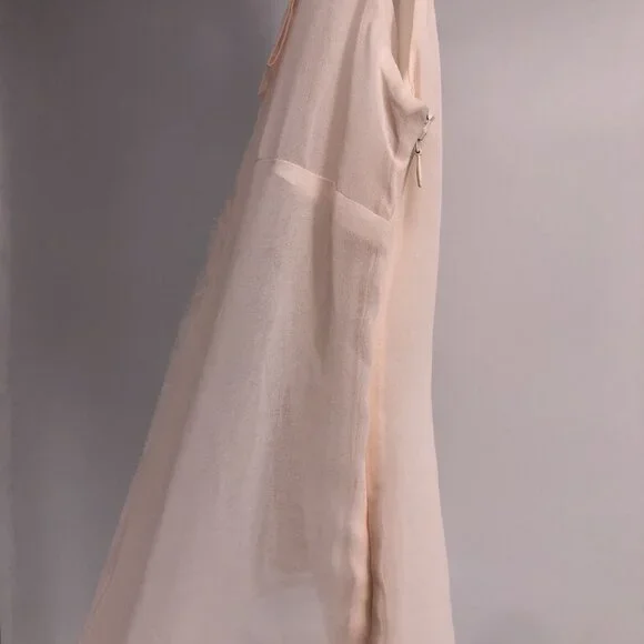 Women’s Blouse Lightweight Pale Pink Small - Picture 4 of 5